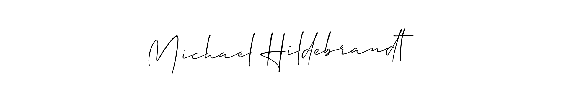 It looks lik you need a new signature style for name Michael Hildebrandt. Design unique handwritten (Allison_Script) signature with our free signature maker in just a few clicks. Michael Hildebrandt signature style 2 images and pictures png