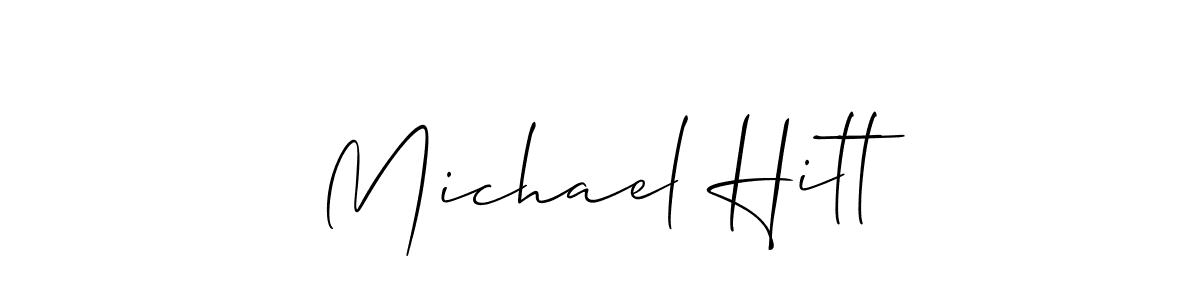 You can use this online signature creator to create a handwritten signature for the name Michael Hitt. This is the best online autograph maker. Michael Hitt signature style 2 images and pictures png