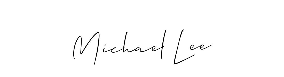 Also You can easily find your signature by using the search form. We will create Michael Lee name handwritten signature images for you free of cost using Allison_Script sign style. Michael Lee signature style 2 images and pictures png