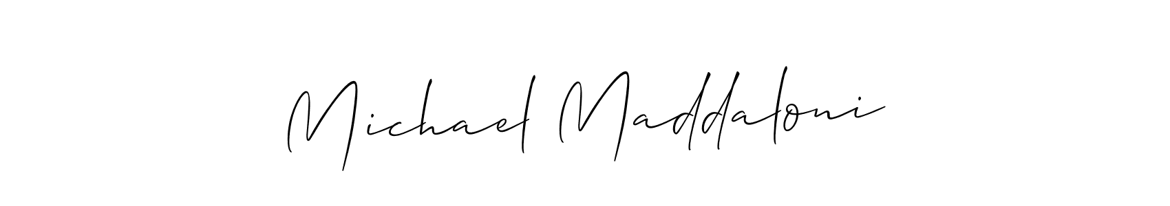 Once you've used our free online signature maker to create your best signature Allison_Script style, it's time to enjoy all of the benefits that Michael Maddaloni name signing documents. Michael Maddaloni signature style 2 images and pictures png