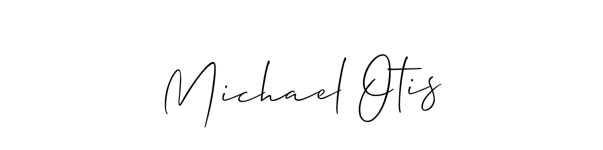 Design your own signature with our free online signature maker. With this signature software, you can create a handwritten (Allison_Script) signature for name Michael Otis. Michael Otis signature style 2 images and pictures png