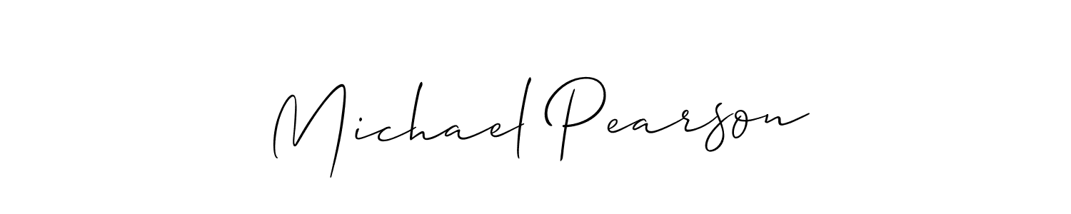 How to make Michael Pearson signature? Allison_Script is a professional autograph style. Create handwritten signature for Michael Pearson name. Michael Pearson signature style 2 images and pictures png