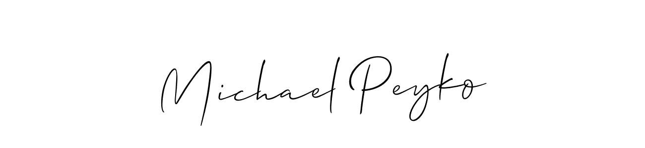 Check out images of Autograph of Michael Peyko name. Actor Michael Peyko Signature Style. Allison_Script is a professional sign style online. Michael Peyko signature style 2 images and pictures png