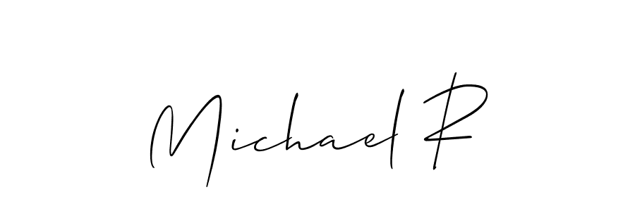 Make a beautiful signature design for name Michael R. Use this online signature maker to create a handwritten signature for free. Michael R signature style 2 images and pictures png