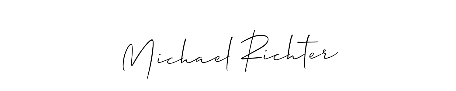 Once you've used our free online signature maker to create your best signature Allison_Script style, it's time to enjoy all of the benefits that Michael Richter name signing documents. Michael Richter signature style 2 images and pictures png