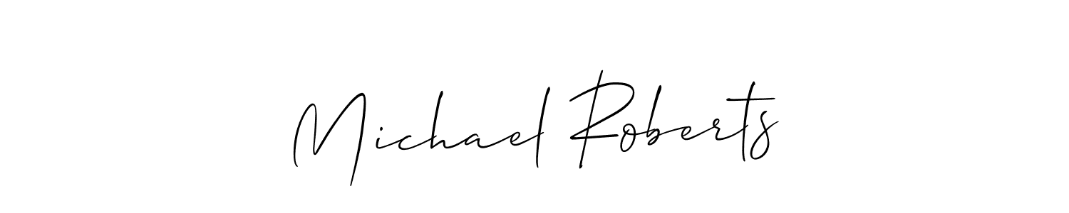 Also You can easily find your signature by using the search form. We will create Michael Roberts name handwritten signature images for you free of cost using Allison_Script sign style. Michael Roberts signature style 2 images and pictures png