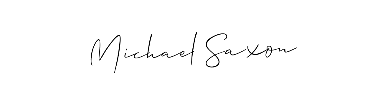 Similarly Allison_Script is the best handwritten signature design. Signature creator online .You can use it as an online autograph creator for name Michael Saxon. Michael Saxon signature style 2 images and pictures png