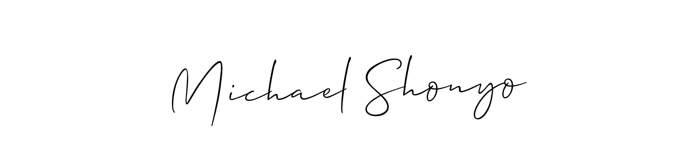 You can use this online signature creator to create a handwritten signature for the name Michael Shonyo. This is the best online autograph maker. Michael Shonyo signature style 2 images and pictures png