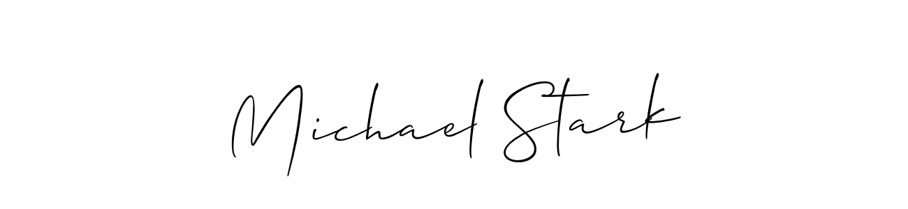 Similarly Allison_Script is the best handwritten signature design. Signature creator online .You can use it as an online autograph creator for name Michael Stark. Michael Stark signature style 2 images and pictures png