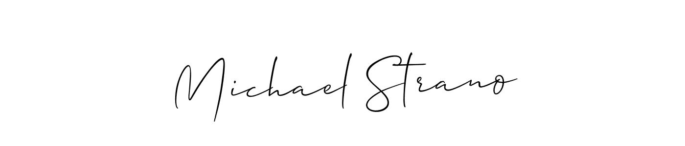 Check out images of Autograph of Michael Strano name. Actor Michael Strano Signature Style. Allison_Script is a professional sign style online. Michael Strano signature style 2 images and pictures png