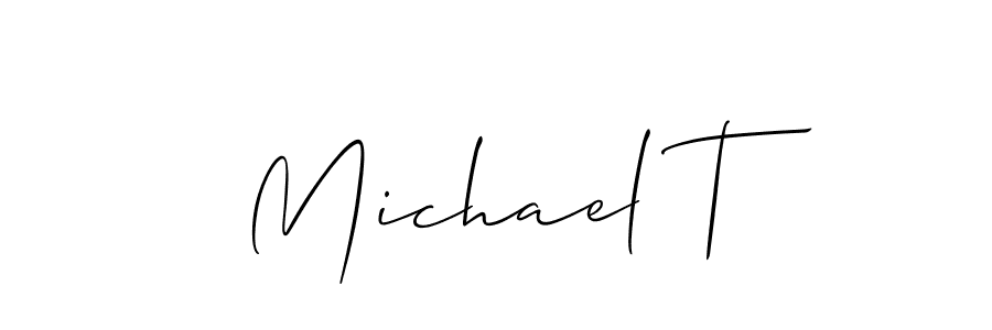 Once you've used our free online signature maker to create your best signature Allison_Script style, it's time to enjoy all of the benefits that Michael T name signing documents. Michael T signature style 2 images and pictures png