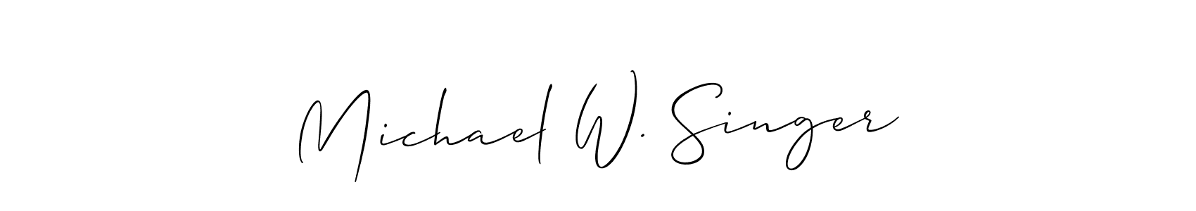 77+ Michael W. Singer Name Signature Style Ideas | New Digital Signature