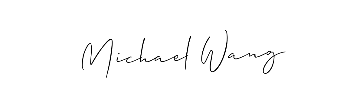 You can use this online signature creator to create a handwritten signature for the name Michael Wang. This is the best online autograph maker. Michael Wang signature style 2 images and pictures png