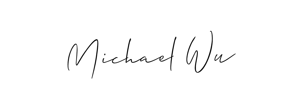 Once you've used our free online signature maker to create your best signature Allison_Script style, it's time to enjoy all of the benefits that Michael Wu name signing documents. Michael Wu signature style 2 images and pictures png