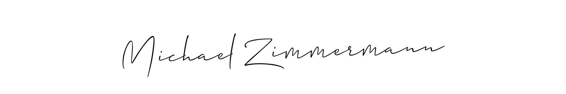 Best and Professional Signature Style for Michael Zimmermann. Allison_Script Best Signature Style Collection. Michael Zimmermann signature style 2 images and pictures png