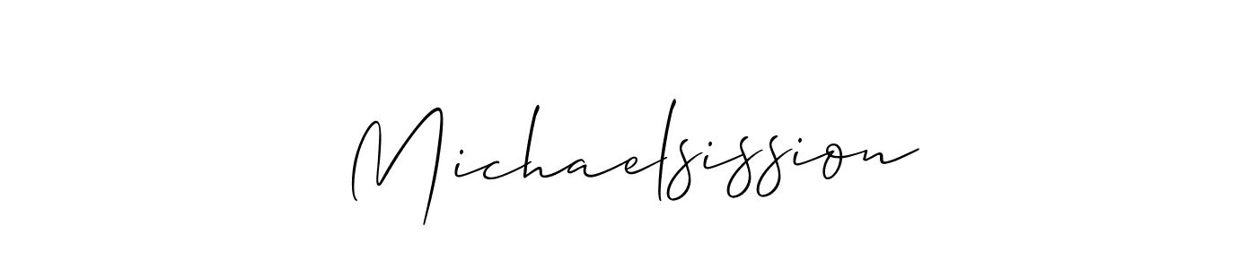 Make a short Michaelsission signature style. Manage your documents anywhere anytime using Allison_Script. Create and add eSignatures, submit forms, share and send files easily. Michaelsission signature style 2 images and pictures png