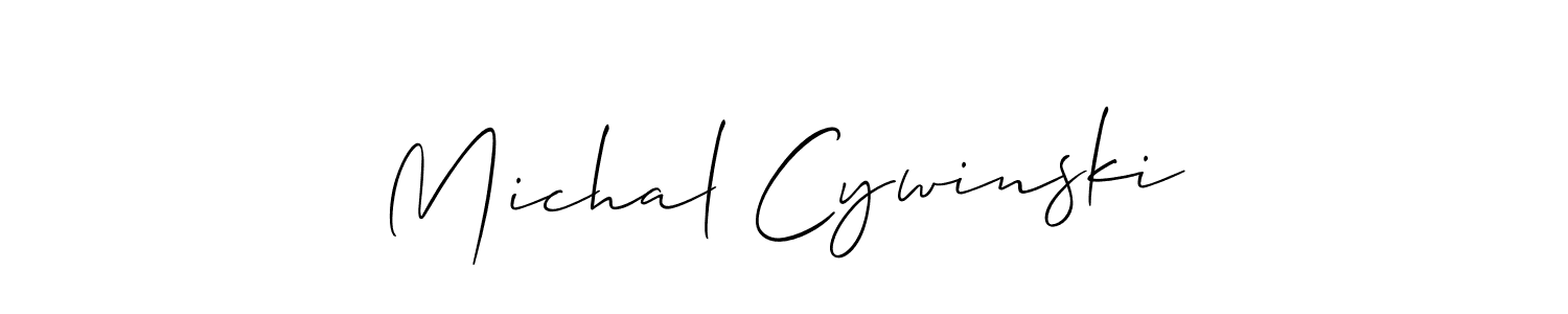 Once you've used our free online signature maker to create your best signature Allison_Script style, it's time to enjoy all of the benefits that Michal Cywinski name signing documents. Michal Cywinski signature style 2 images and pictures png