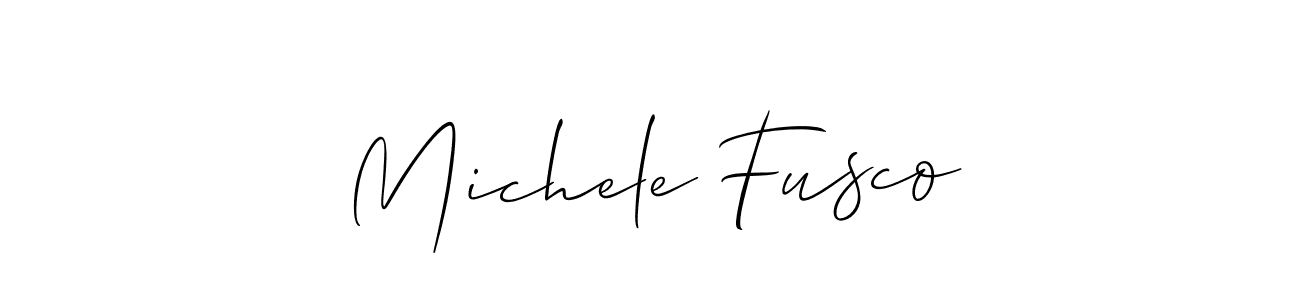 Once you've used our free online signature maker to create your best signature Allison_Script style, it's time to enjoy all of the benefits that Michele Fusco name signing documents. Michele Fusco signature style 2 images and pictures png