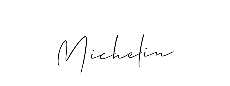 How to make Michelin name signature. Use Allison_Script style for creating short signs online. This is the latest handwritten sign. Michelin signature style 2 images and pictures png