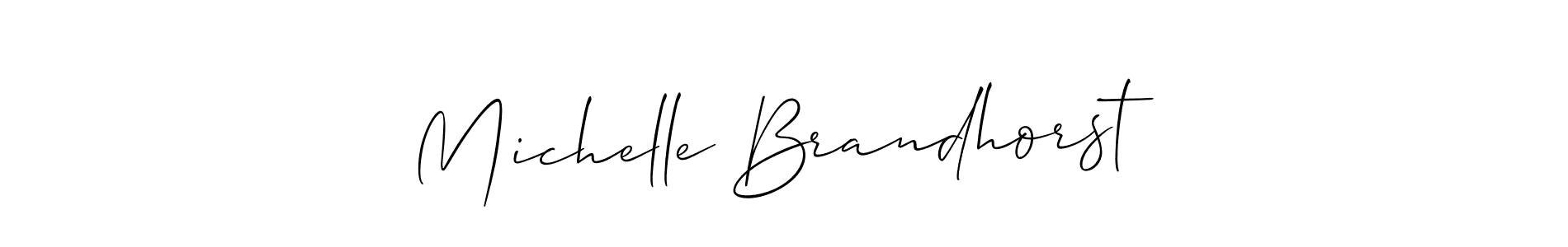 Best and Professional Signature Style for Michelle Brandhorst. Allison_Script Best Signature Style Collection. Michelle Brandhorst signature style 2 images and pictures png