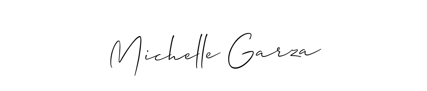 The best way (Allison_Script) to make a short signature is to pick only two or three words in your name. The name Michelle Garza include a total of six letters. For converting this name. Michelle Garza signature style 2 images and pictures png