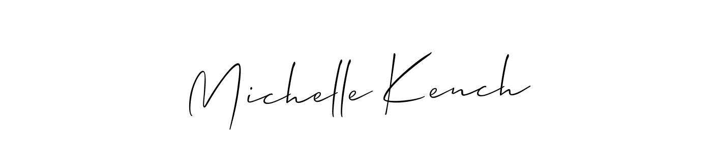 Make a beautiful signature design for name Michelle Kench. Use this online signature maker to create a handwritten signature for free. Michelle Kench signature style 2 images and pictures png