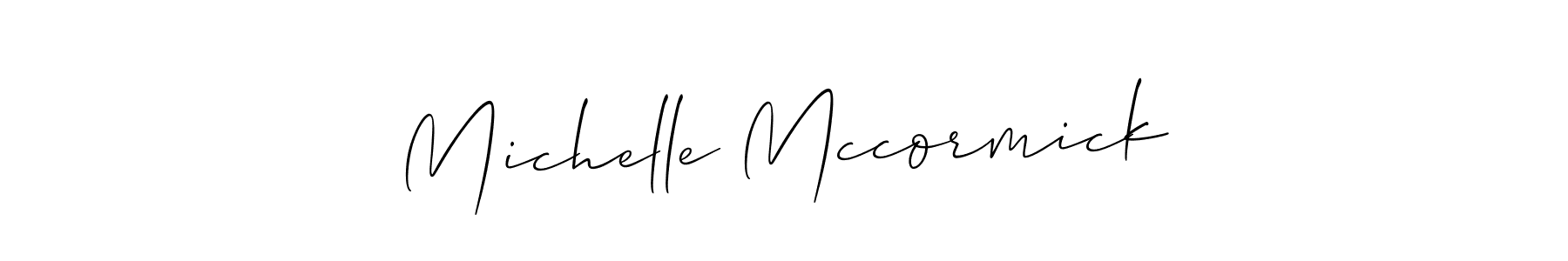 Allison_Script is a professional signature style that is perfect for those who want to add a touch of class to their signature. It is also a great choice for those who want to make their signature more unique. Get Michelle Mccormick name to fancy signature for free. Michelle Mccormick signature style 2 images and pictures png