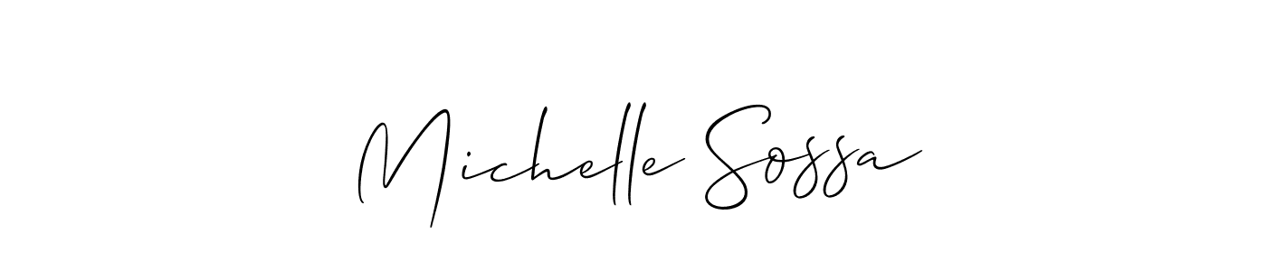 You can use this online signature creator to create a handwritten signature for the name Michelle Sossa. This is the best online autograph maker. Michelle Sossa signature style 2 images and pictures png