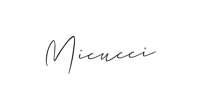 Make a beautiful signature design for name Micucci. Use this online signature maker to create a handwritten signature for free. Micucci signature style 2 images and pictures png