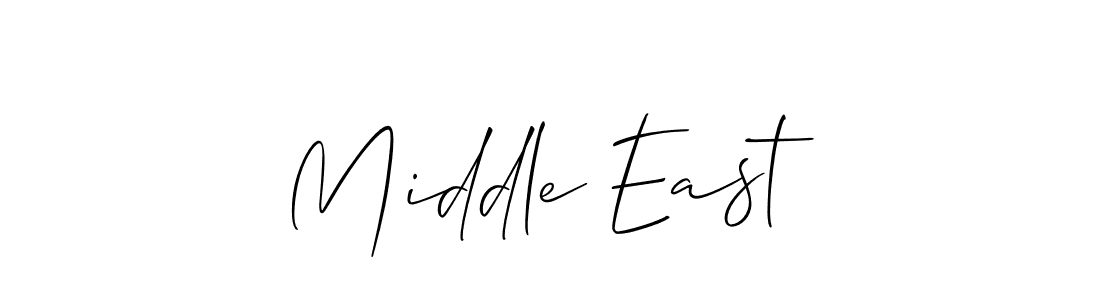 Check out images of Autograph of Middle East name. Actor Middle East Signature Style. Allison_Script is a professional sign style online. Middle East signature style 2 images and pictures png