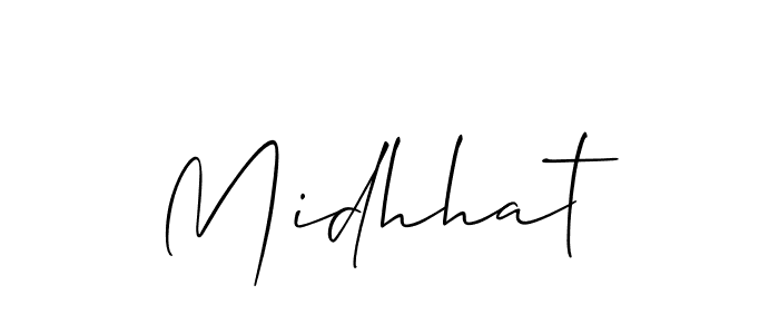 Also we have Midhhat name is the best signature style. Create professional handwritten signature collection using Allison_Script autograph style. Midhhat signature style 2 images and pictures png