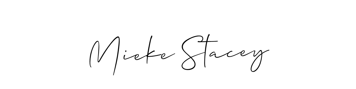 Best and Professional Signature Style for Mieke Stacey. Allison_Script Best Signature Style Collection. Mieke Stacey signature style 2 images and pictures png