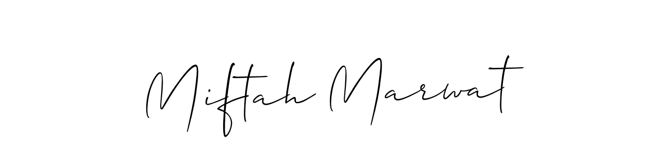 How to Draw Miftah Marwat signature style? Allison_Script is a latest design signature styles for name Miftah Marwat. Miftah Marwat signature style 2 images and pictures png