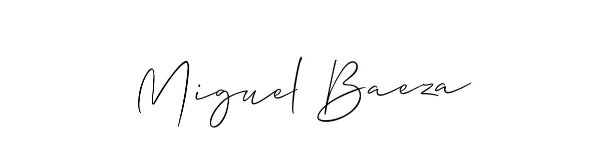 if you are searching for the best signature style for your name Miguel Baeza. so please give up your signature search. here we have designed multiple signature styles  using Allison_Script. Miguel Baeza signature style 2 images and pictures png