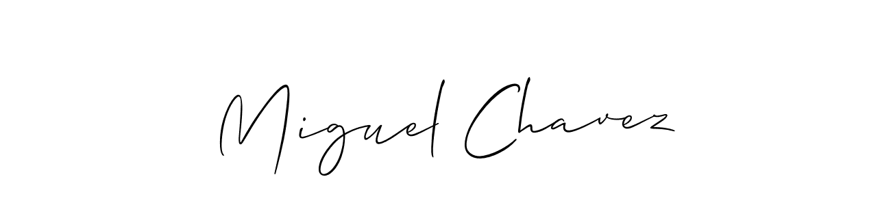 Also You can easily find your signature by using the search form. We will create Miguel Chavez name handwritten signature images for you free of cost using Allison_Script sign style. Miguel Chavez signature style 2 images and pictures png