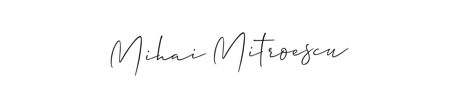 Once you've used our free online signature maker to create your best signature Allison_Script style, it's time to enjoy all of the benefits that Mihai Mitroescu name signing documents. Mihai Mitroescu signature style 2 images and pictures png