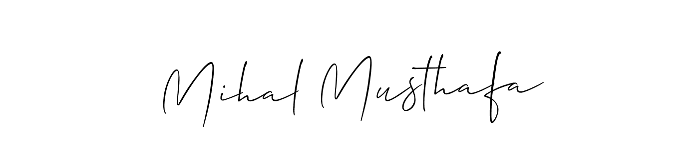 Once you've used our free online signature maker to create your best signature Allison_Script style, it's time to enjoy all of the benefits that Mihal Musthafa name signing documents. Mihal Musthafa signature style 2 images and pictures png