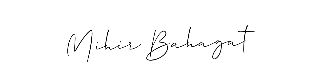 Once you've used our free online signature maker to create your best signature Allison_Script style, it's time to enjoy all of the benefits that Mihir Bahagat name signing documents. Mihir Bahagat signature style 2 images and pictures png