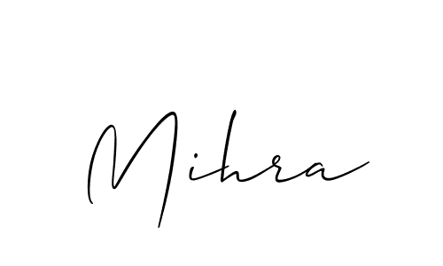 if you are searching for the best signature style for your name Mihra. so please give up your signature search. here we have designed multiple signature styles  using Allison_Script. Mihra signature style 2 images and pictures png