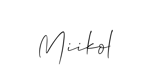 See photos of Miikol official signature by Spectra . Check more albums & portfolios. Read reviews & check more about Allison_Script font. Miikol signature style 2 images and pictures png