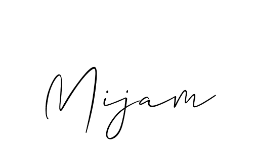 Make a beautiful signature design for name Mijam. Use this online signature maker to create a handwritten signature for free. Mijam signature style 2 images and pictures png