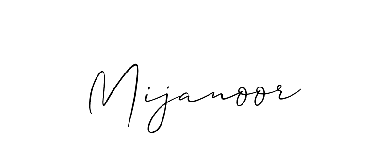 The best way (Allison_Script) to make a short signature is to pick only two or three words in your name. The name Mijanoor include a total of six letters. For converting this name. Mijanoor signature style 2 images and pictures png