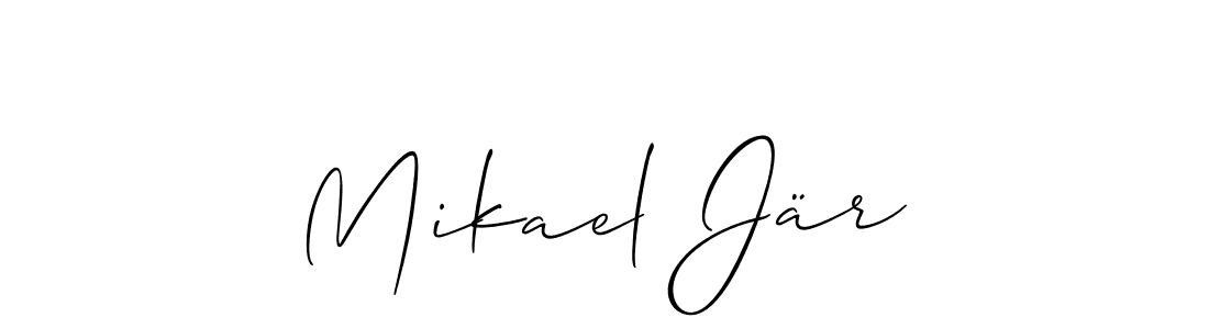 It looks lik you need a new signature style for name Mikael Jär. Design unique handwritten (Allison_Script) signature with our free signature maker in just a few clicks. Mikael Jär signature style 2 images and pictures png