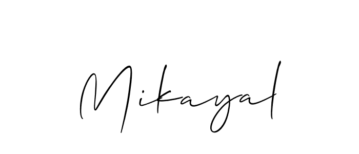This is the best signature style for the Mikayal name. Also you like these signature font (Allison_Script). Mix name signature. Mikayal signature style 2 images and pictures png