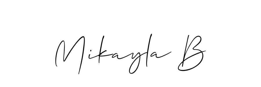 See photos of Mikayla B official signature by Spectra . Check more albums & portfolios. Read reviews & check more about Allison_Script font. Mikayla B signature style 2 images and pictures png