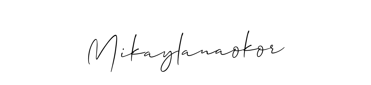 This is the best signature style for the Mikaylanaokor name. Also you like these signature font (Allison_Script). Mix name signature. Mikaylanaokor signature style 2 images and pictures png