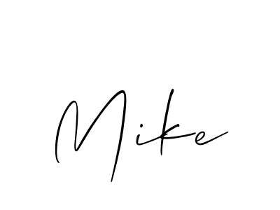 Mike stylish signature style. Best Handwritten Sign (Allison_Script) for my name. Handwritten Signature Collection Ideas for my name Mike. Mike signature style 2 images and pictures png