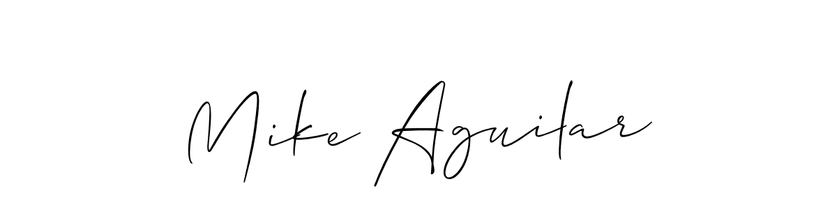 Once you've used our free online signature maker to create your best signature Allison_Script style, it's time to enjoy all of the benefits that Mike Aguilar name signing documents. Mike Aguilar signature style 2 images and pictures png