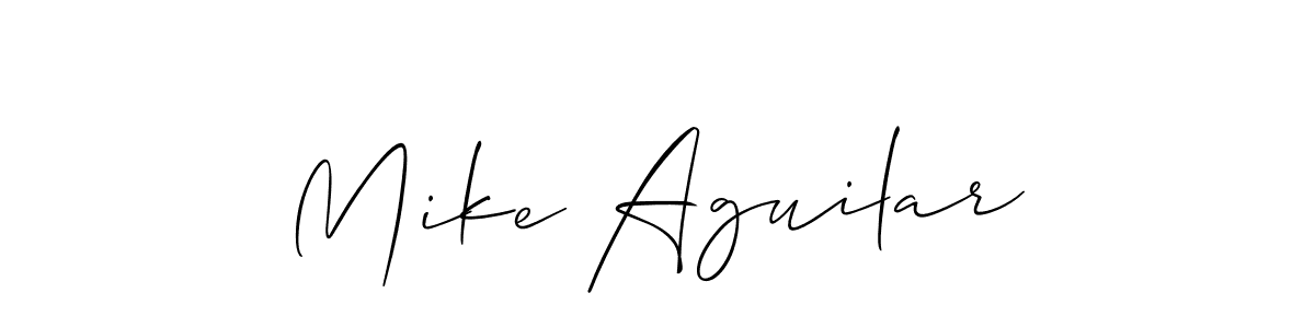 How to Draw Mike Aguilar signature style? Allison_Script is a latest design signature styles for name Mike Aguilar. Mike Aguilar signature style 2 images and pictures png