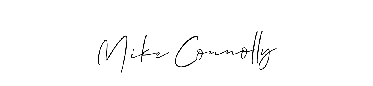 The best way (Allison_Script) to make a short signature is to pick only two or three words in your name. The name Mike Connolly include a total of six letters. For converting this name. Mike Connolly signature style 2 images and pictures png